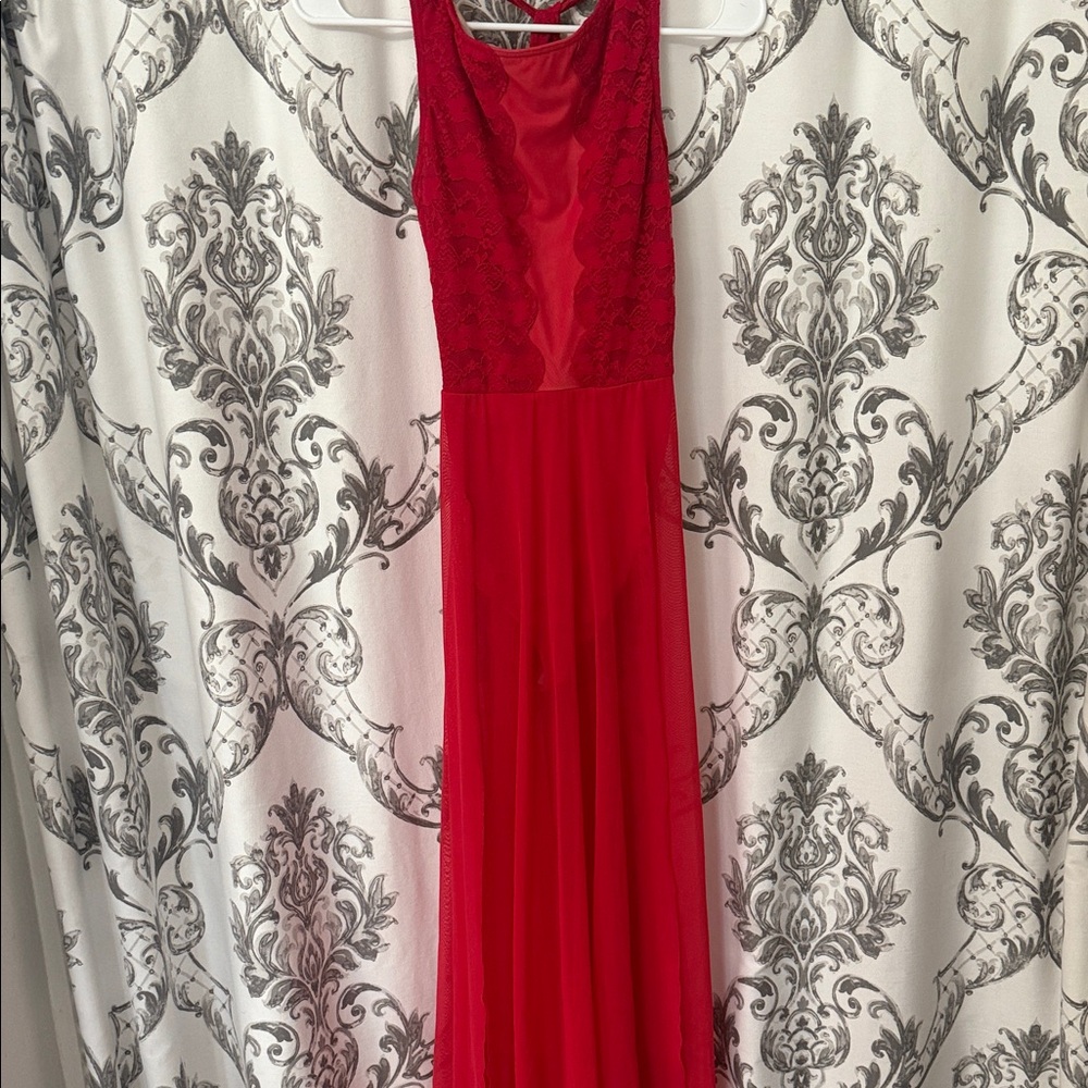 Red Dance costume